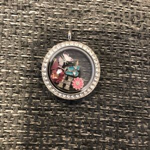 Origami owl pendant